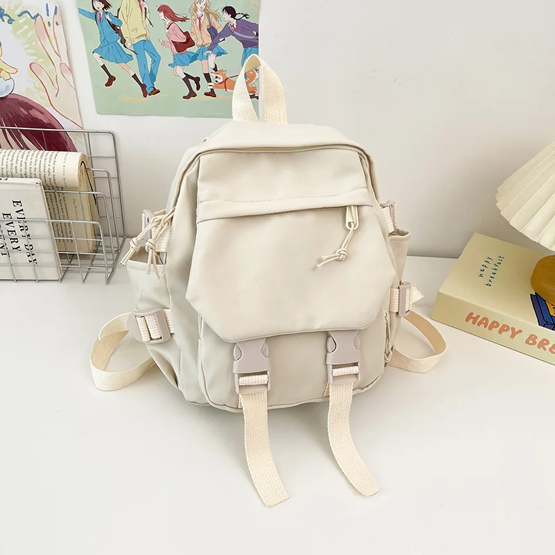 Fashion Kawaii Mini Backpack Women Shoulder Bag for Teenage Girls Multi-Function Small Bagpack Ladies Travle School Backpacks