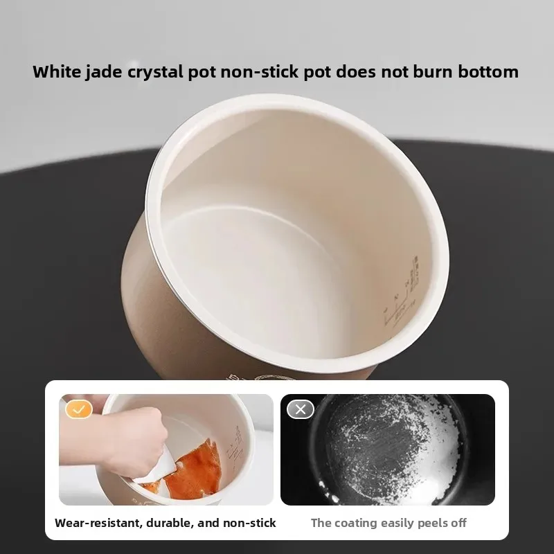 Midea Mini 1.8L Electric Pressure Cooker Household Small Capacity Rice Cooker 1-2-3 Electric Pressure Cooker 220V 50HZ 500W E220