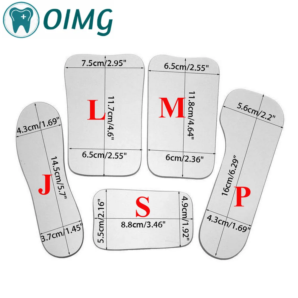 Dental Intraoral Photographic Glass Mirror Rhodium Occlusal 2-Side Reflector Orthodontic Mirrors