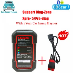 Launch DBScar VII Supports Doip CAN FD Protocols With Dia-gzone 1 Year CAR  Immo Haynes Software Connector X431 V/V+/pro/pro3