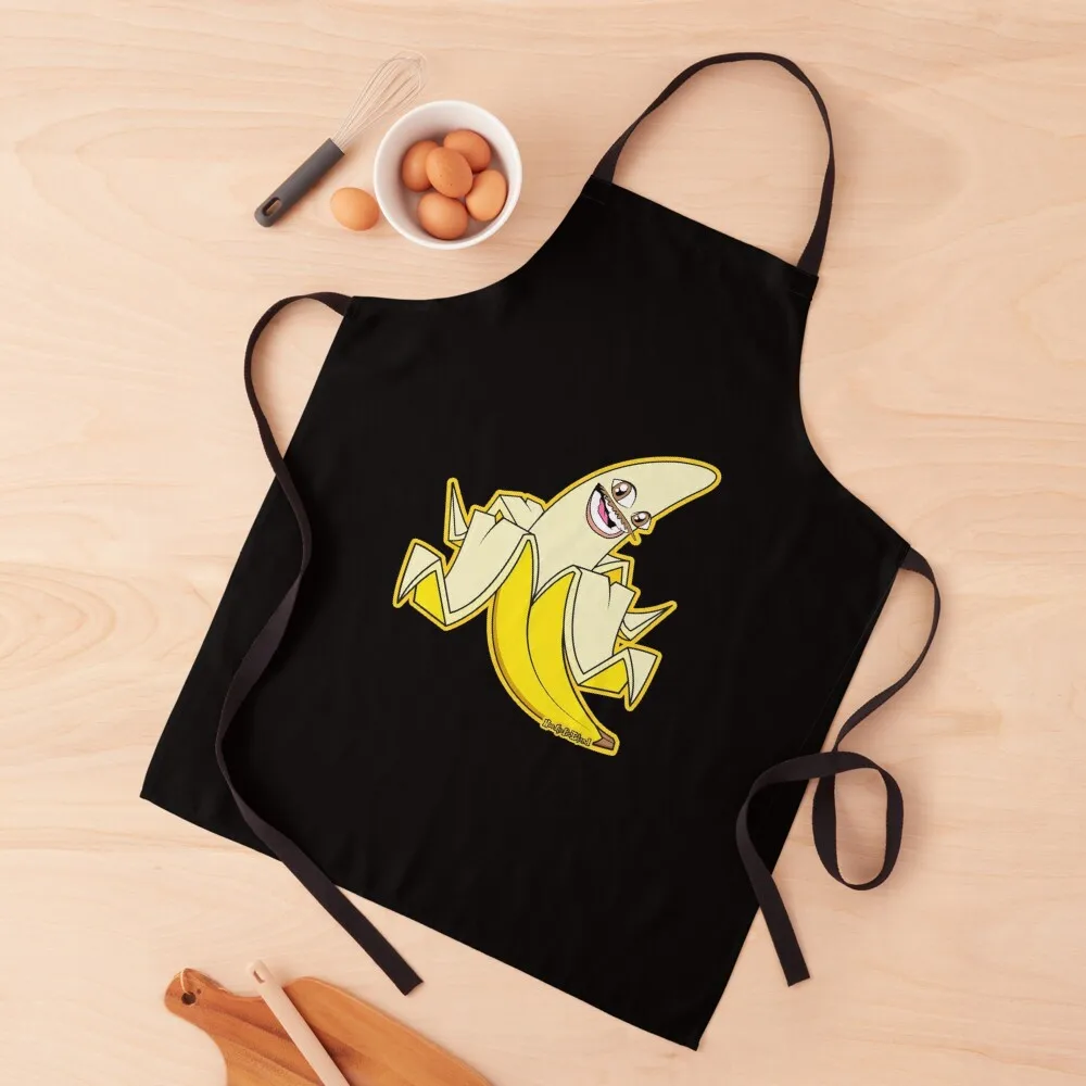 

Noodle Pie Island Banana Randy Apron Kitchen And Household Goods christmas cook wear Household Items Apron