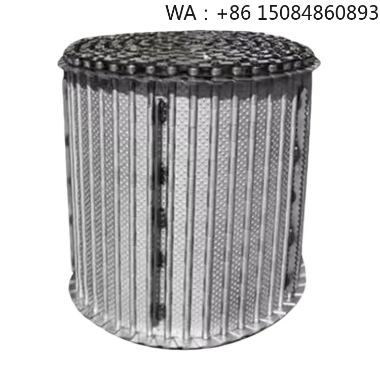

CNC Machining Parts Heavy Load Stainless Steel Hinged Chain Plate Wire Mesh Conveyor Belt Customized Size for CNC