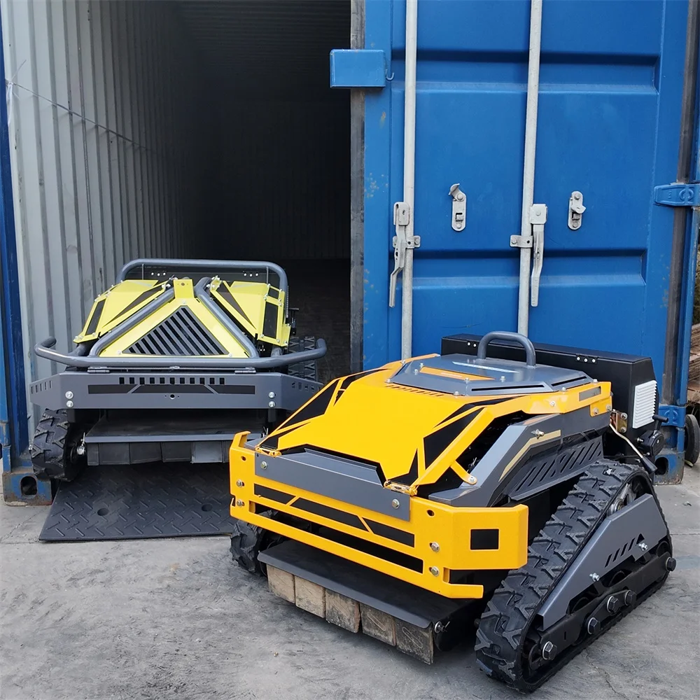 

Factory Direct Sales Loncin Engine Highpower Remote Controlled E-Start Lawn Mower for Parks Gardens Farms Lawn Mower