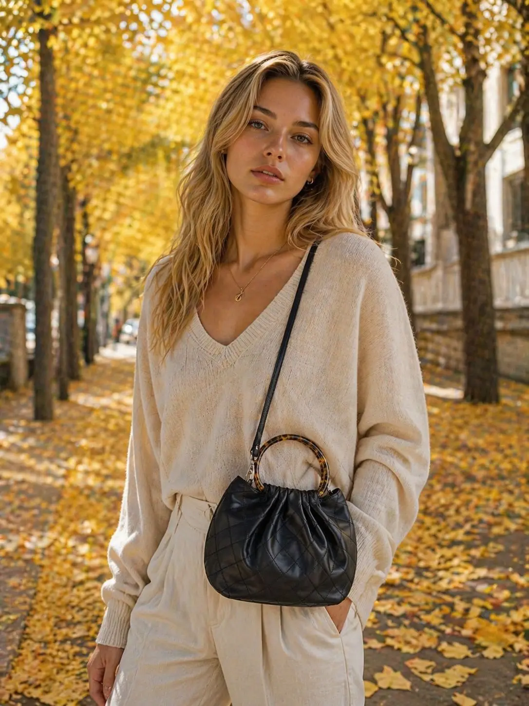 

Retro high-quality design pleated bag, banquet bag, handbag, crossbody bag