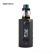 Vapor Storm Storm230 Mod Starter Kit Vapor E Cigarettes Puma 200W Bypass TC VW Box Mod Hawk Tank E-Liquid Vape Smoke Vaporizer