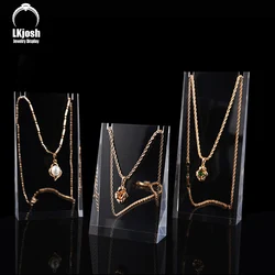 New Type of Necklace Pendant Atlast Transparent Chain Jewelry Display Rack Display Rack Display Rack
