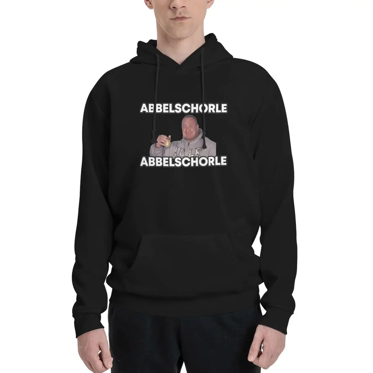 Markus Ruhl Meme Apfelschorle Classic Polyester Hoodie Men's Sweatershirt Warm Dif Colors Sizes