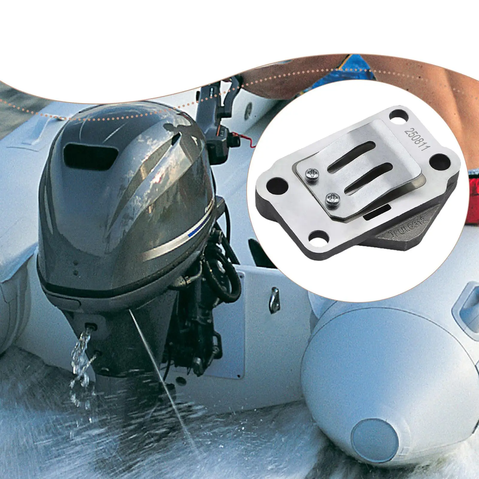 أجزاء استبدال مكون صمام السحب 6L5-13610-00 لـ 2 السكتة الدماغية 3HP Professional