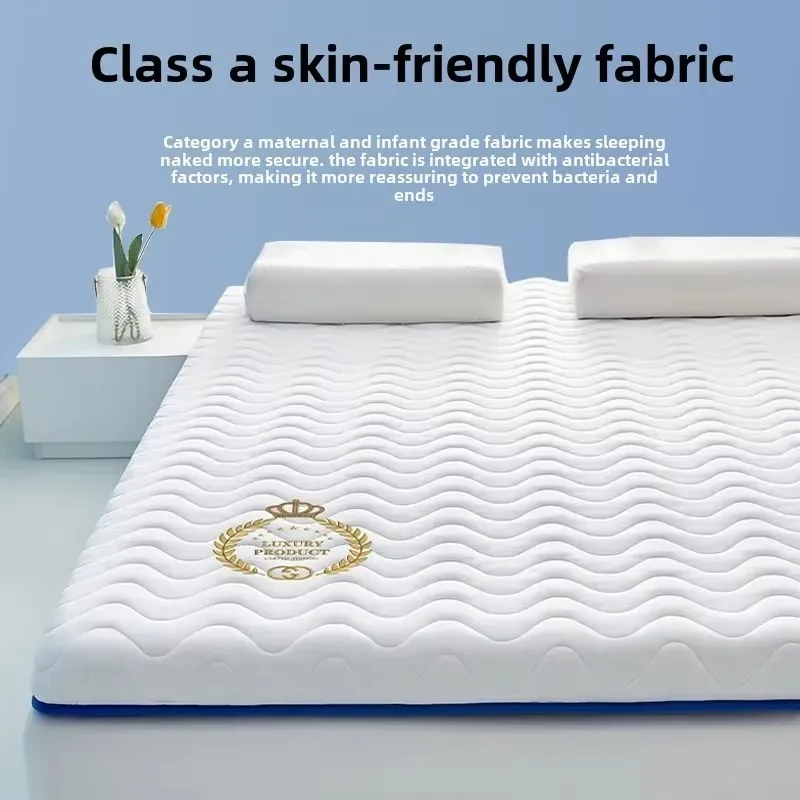 Latex Mattress Memory Foam Cushion Household Bedroom Dormitory Double Single Sponge Sleeping Pad Foldable Mattress Topper Futon