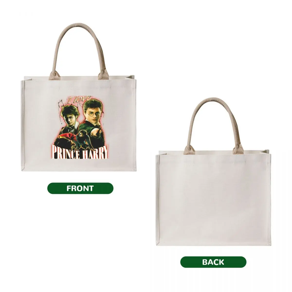 1 i love prince harry Tote Bag bag luxury women bags for women cloth bag woman large size bags
