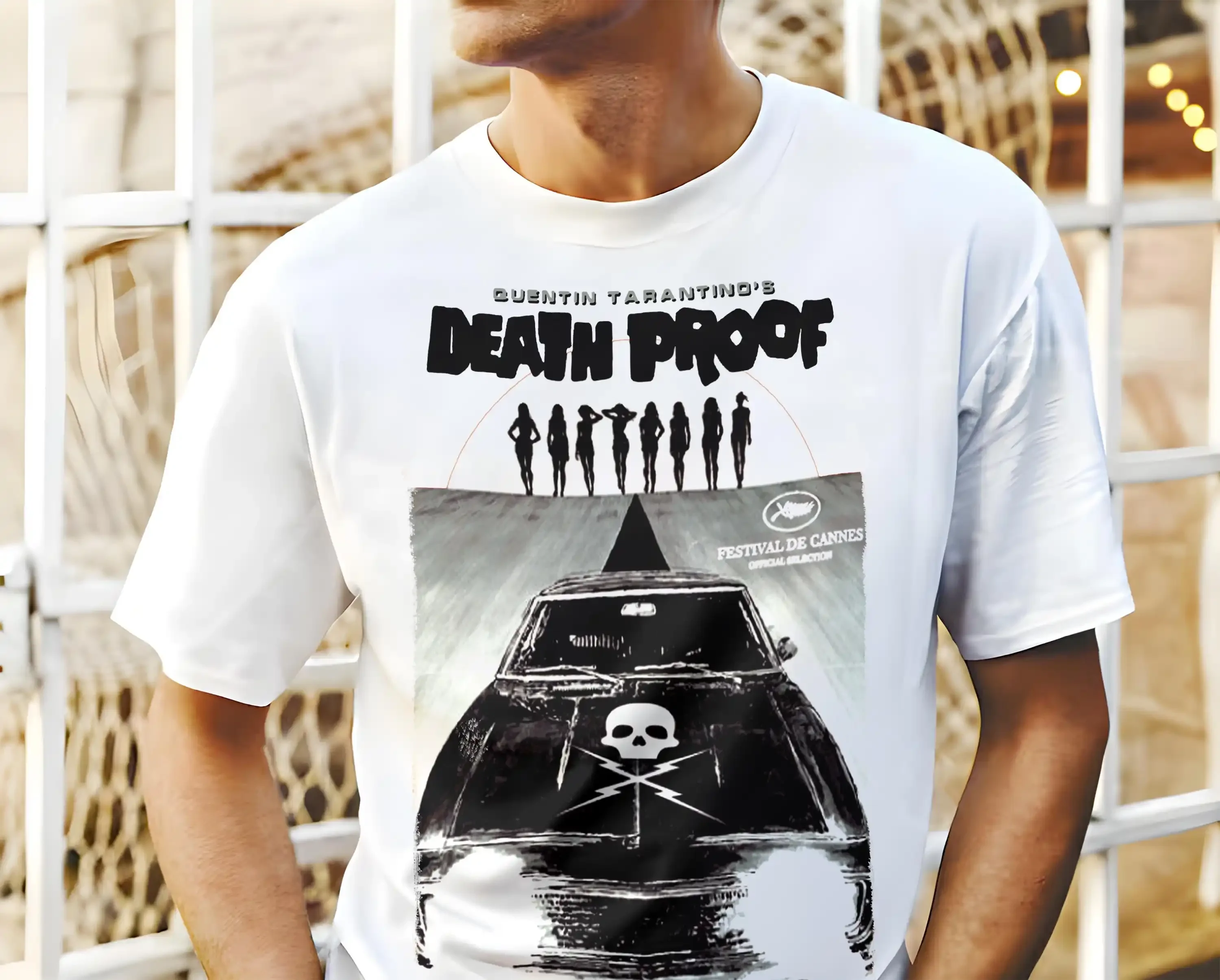 Death Proof V10 Vintage Movie Poster T Shirt 8 Colors Film Lover All Sizes S 5XL