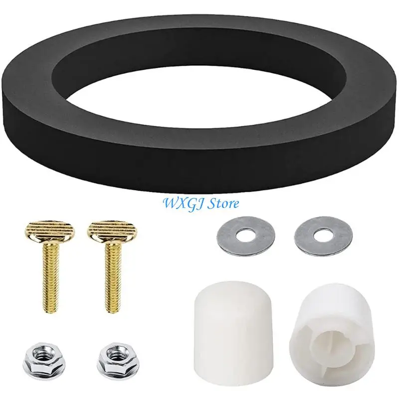 

37JE Flexible Toilet Rings Silicone Accessory 385311652 Toilet Seal Replacement Quick Fixing for Dometic300