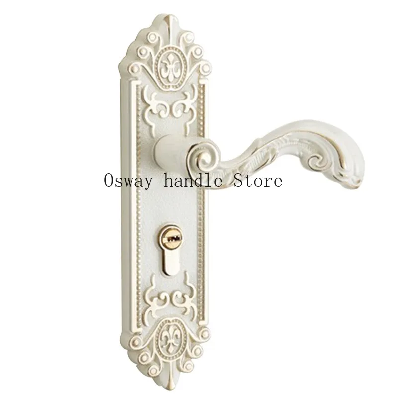 

Модный европейский дверной замок для комнат, противовзломные замки для ворот, роскошная дверная ручка для дома, спальни, деревянных дверей, мебели