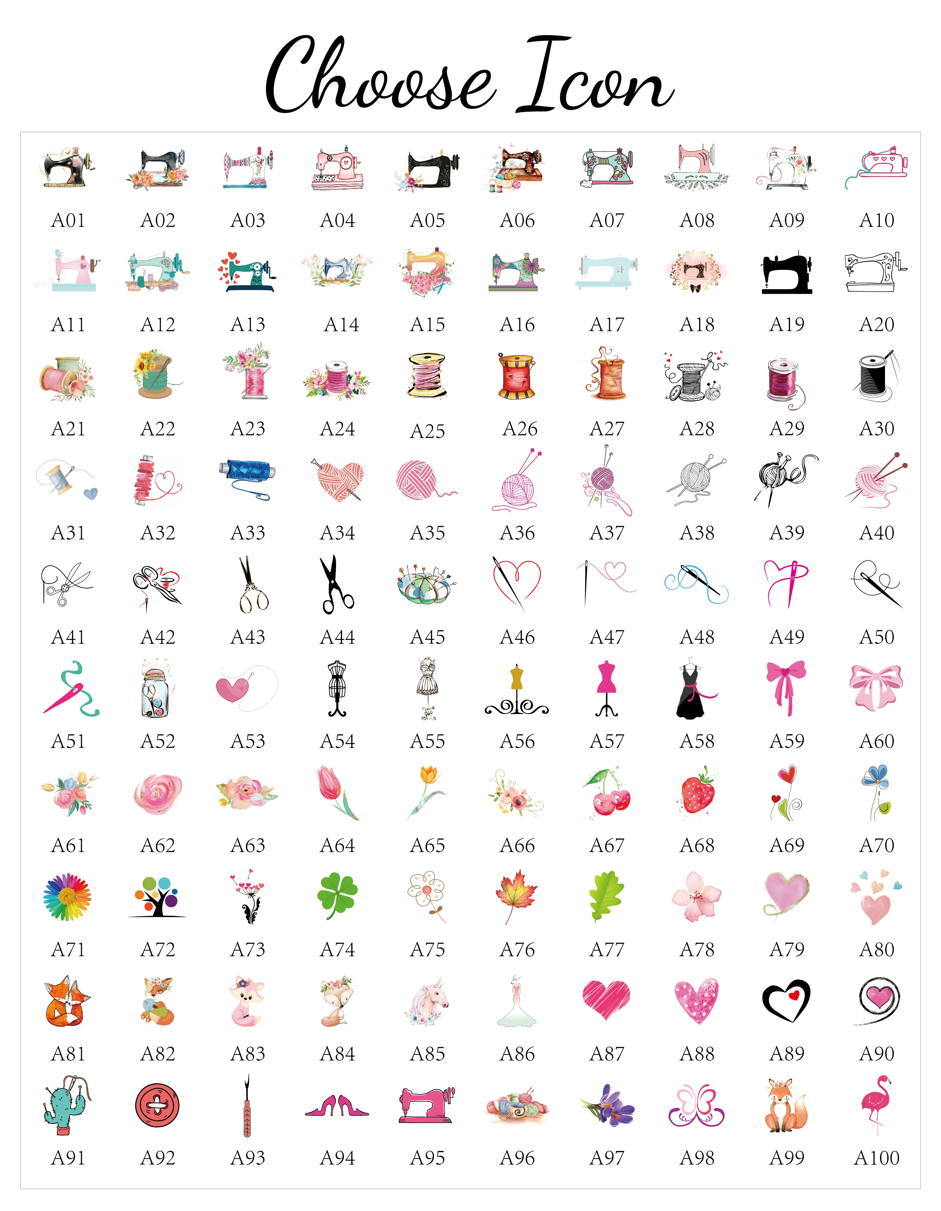 Sewing labels / Custom brand labels, Clothing labels, Sewing, Fabric 100% cotton, custom text (FR280)