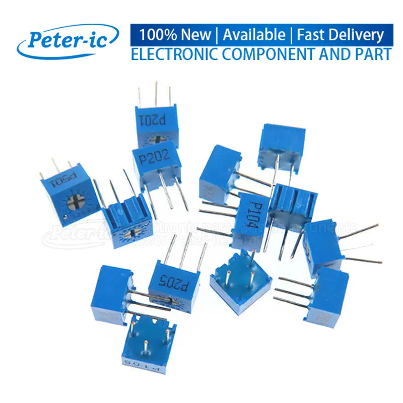 (10 шт.) 3362P 103 10k Топ регулируемый резистор потенциометр 1K 2K 5K 50K 100K 200K 500K 1M 101 201 501 102 202 502 203 (10 шт.) 3362P 103 10k Топ регулируемый резистор потенциометр 1K 2K 5K 50K 100K 200K 500K 1M 101 201 501 102 202 502 203