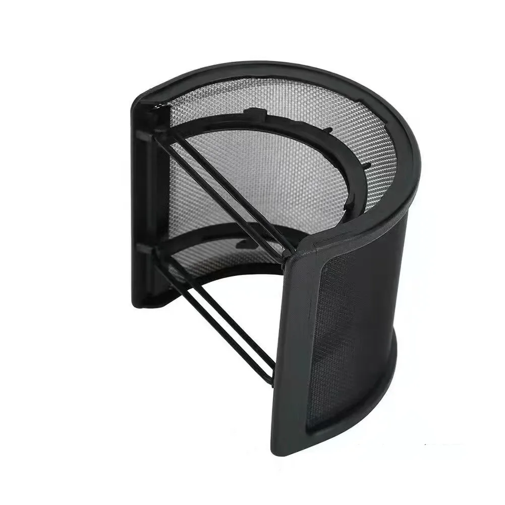 

Universal Microphone Pop Filter Condenser Microphone PC Studio Recording Metal Windscreen For Mic Pop Screen Accessories