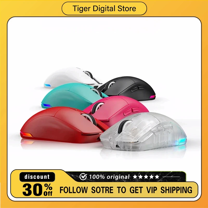 

Incott Zero Pro Wireless Mouse Dual-Mode Ergonomic Charging Pool Disassembly Lightweight Luminescent Esports Game Optical Mouses
