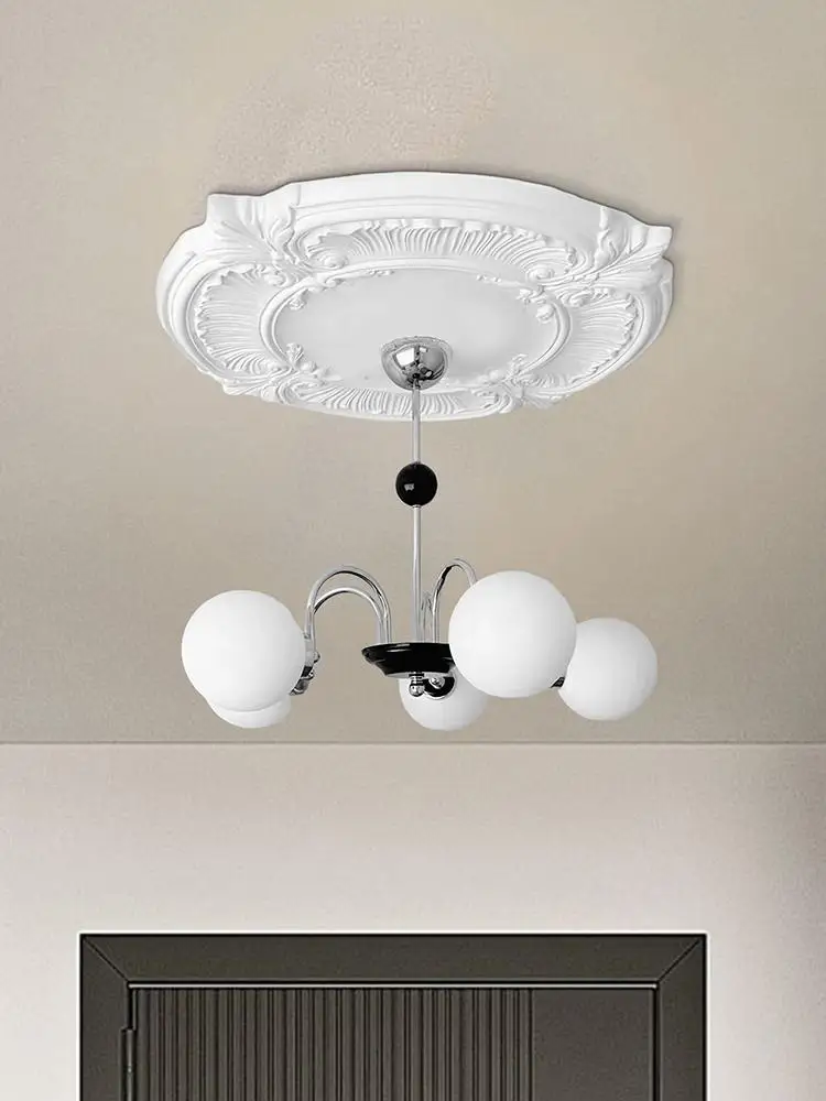 12in Split Medallion For Ceiling Light Chandelier Base Disc Round Decorative Ceiling Fan Lamp Cover Split Plate Elegant Trim Roo