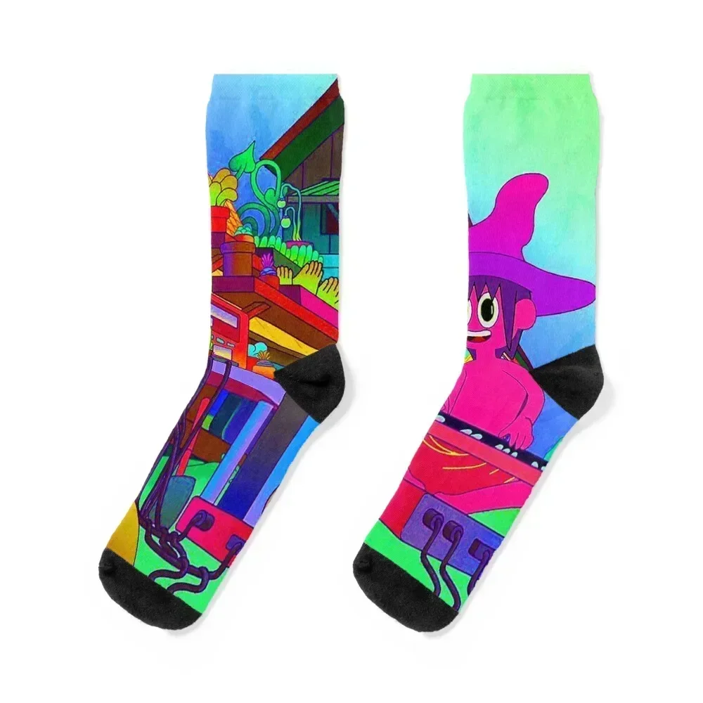 

The Midnight Gospel Socks retro hip hop Running gym Socks For Girls Men's