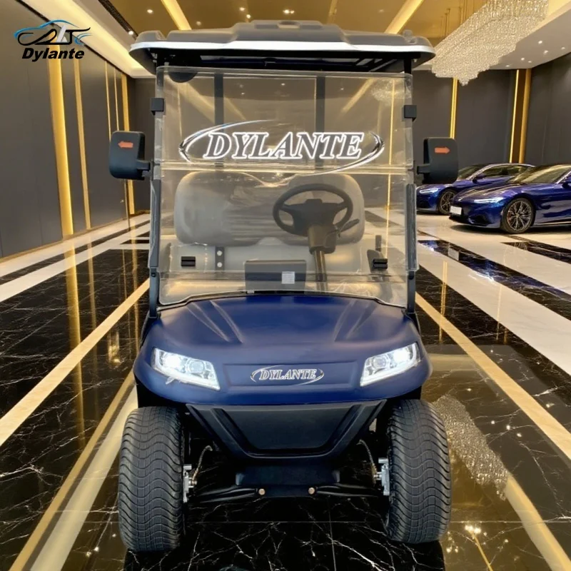 Affordable New Two-Seater Electric Golf Cart with Durable Cargo Box Electric Golf Cart Factory Electric Golf Cart Manufacturer