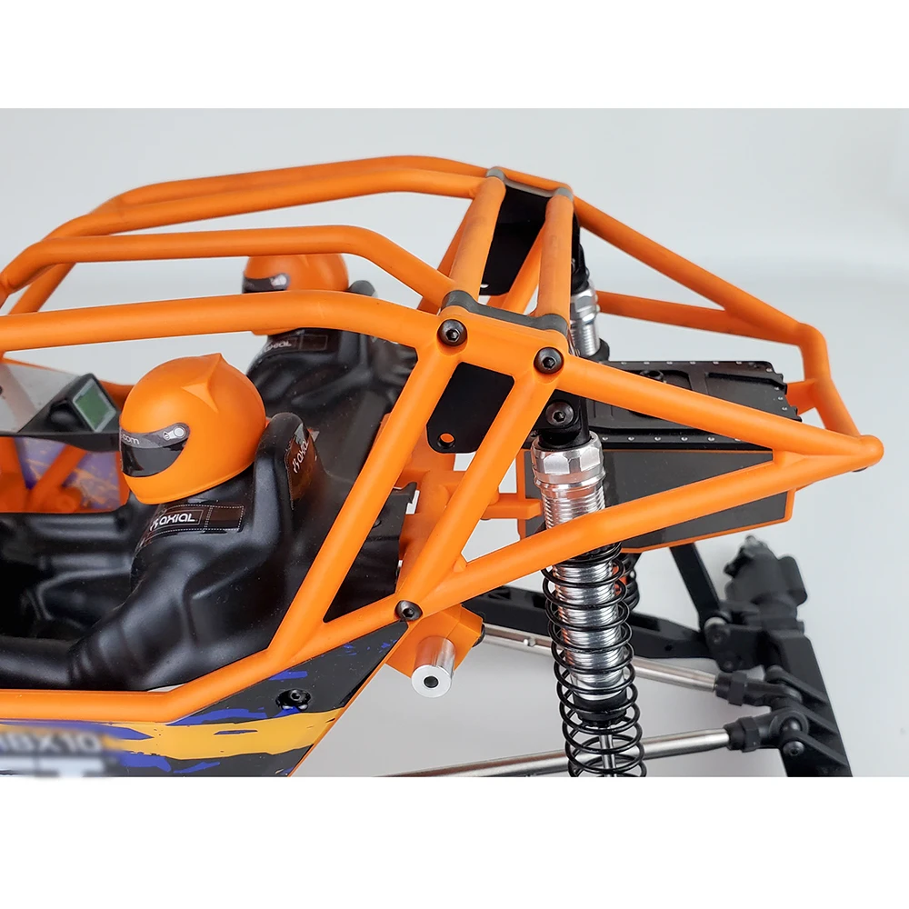 

YEAHRUN 2Pcs Metal Front Shock Absorber Mount Connection Seat For 1/10 Axial RBX10 AXI03005 RC Crawler Car Upgrade Parts