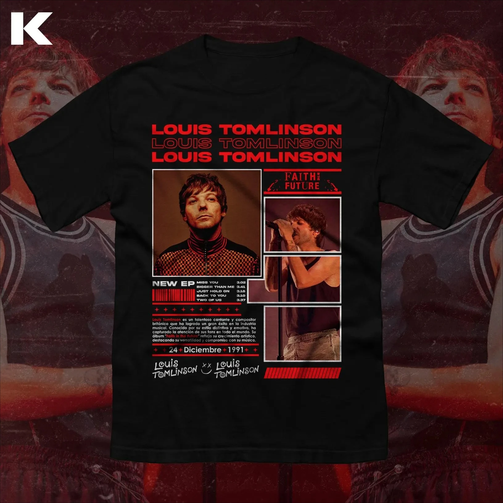 Street Fashion Magazines - Oversized Men Vintage‑Retro‑Poster‑Collage‑Style Graphic Tee Grunge