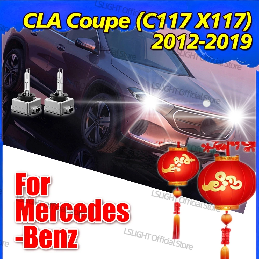 

2x 6000K 8000K 10000K D3S Ксеноновая фара 35 Вт HID для Mercedes-Benz CLA Coupe (C117 X117) 2012-2019 2013 2014 2015 2016 2017 2018