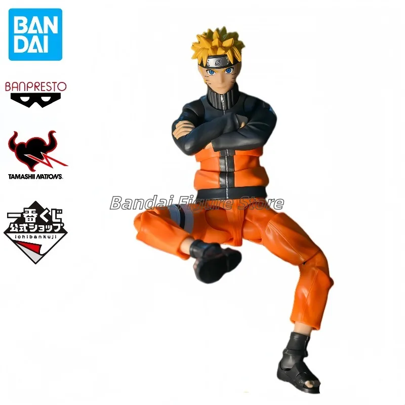 In Stock Bandai S.H.Figuarts Naruto NARUTO UZUMAKI -The Jinchuriki entrusted with Hope- Anime Action Figure Model Toy Gift