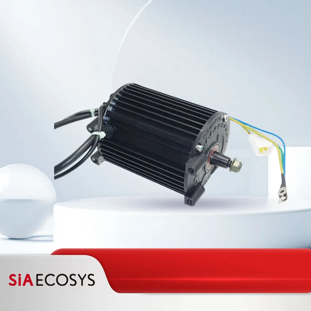 QSMOTOR 1000W QS90 72V PMSM Mid Drive Motor 55kph Max Speed
