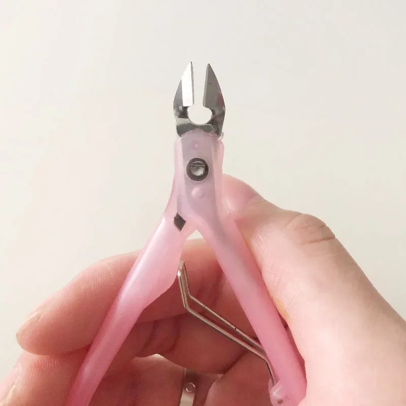 Abs Handgreep Teennagel Ingegroeide Nail Art Nagelriem Nipper Clipper Rand Cutter Manicure Schaar Tang Tool Pedicure Dode Huid Verwijderaar