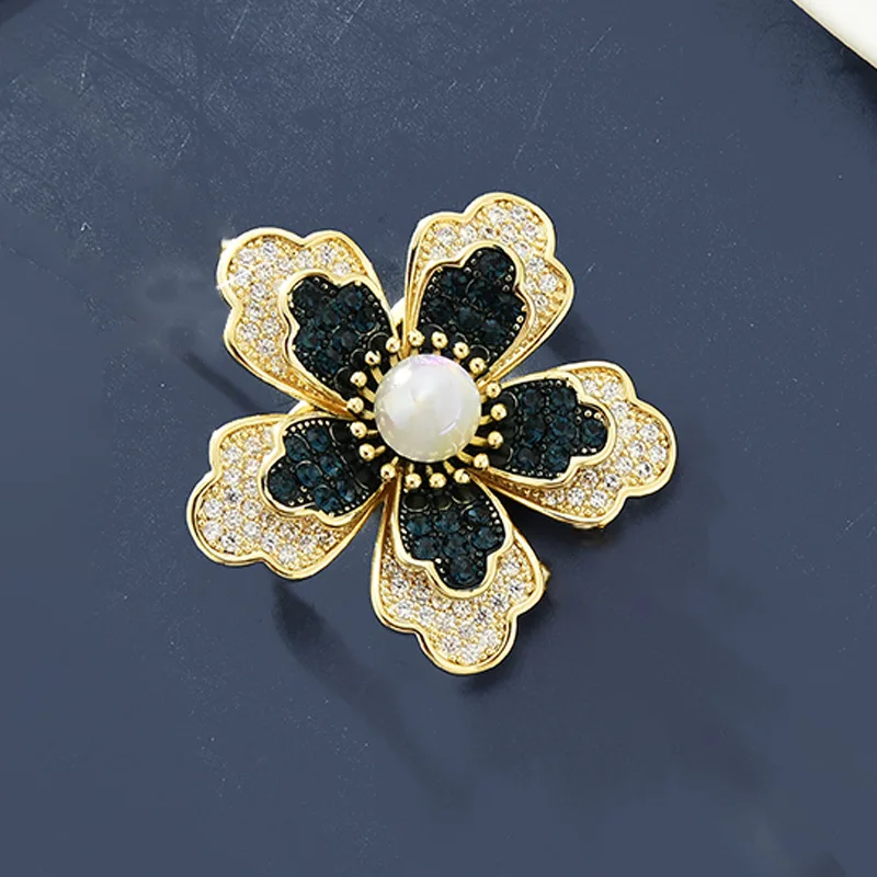 دبابيس الزهور، زهور خمس بتلات، دبابيس عصرية، دبابيس متعددة الاستخدامات للخريف والشتاء