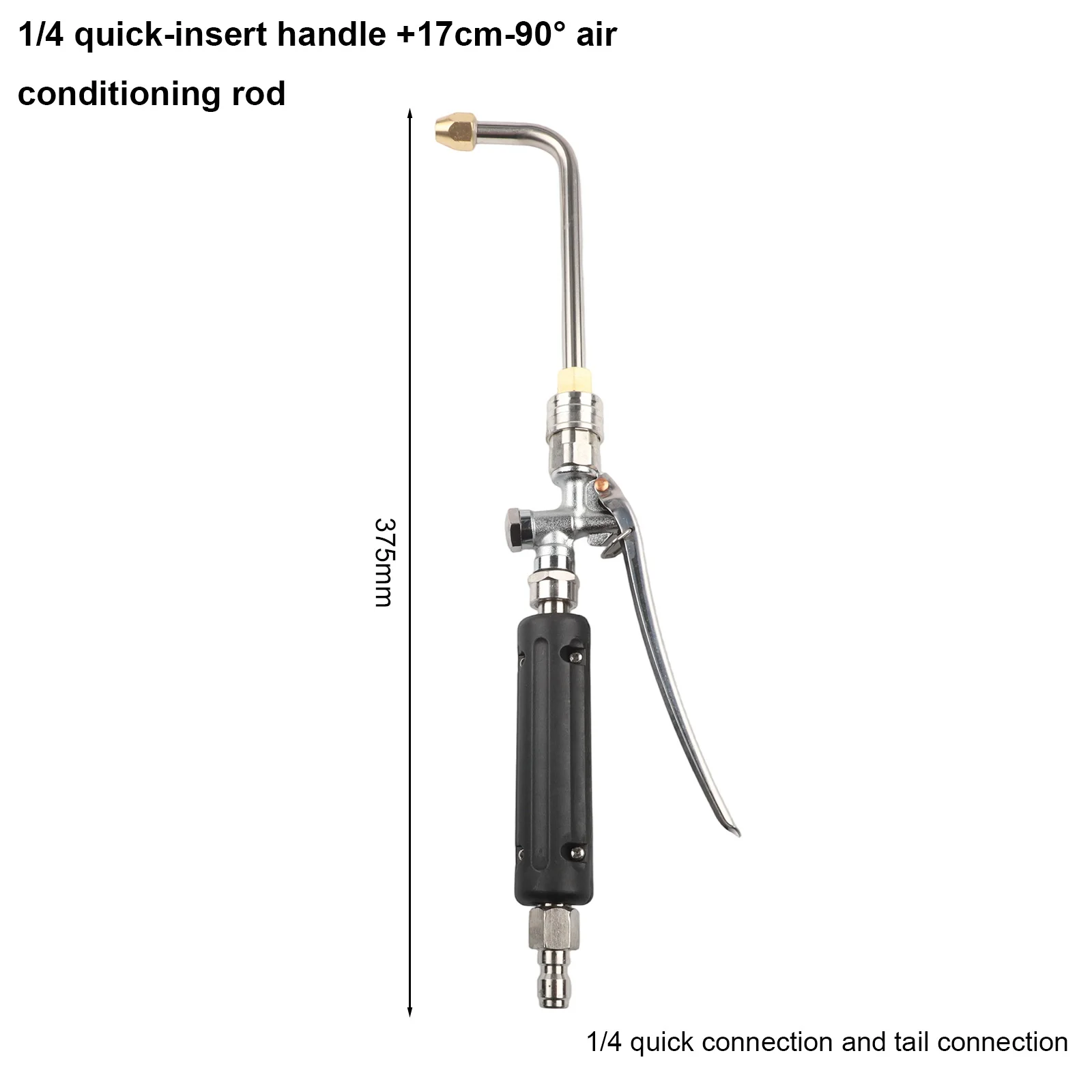 

1 4 Quick Connect Sprayer Sprayer Locking Handle As Shown Pressure Washer Lightweight Design User-Friendly Gardening