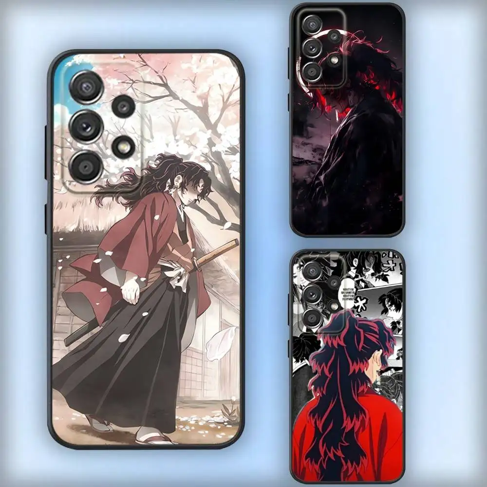 

Anime Y-Yoriichi T-Tsugikunis Phone Case For Samsung S25,S24,S21,S22,S23,S30,Ultra,S20,Plus,Fe,Lite,Note,10,9,5G Black Cover