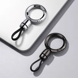 New Car Keychain Men's High-end Car Lanyard Simple Women's Keychain Anti Loss Car Supplies