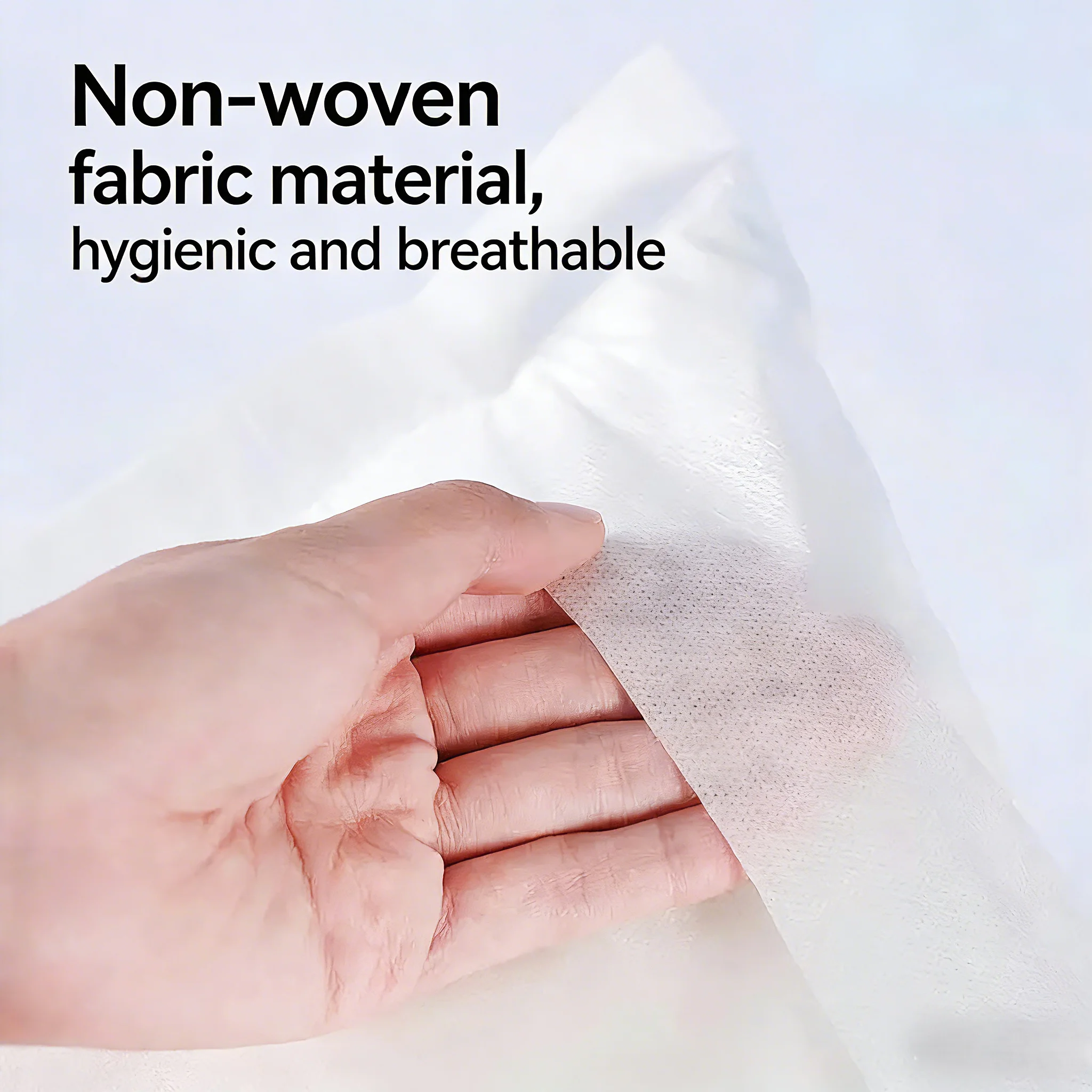 Disposable Non-Woven Pillow Covers, Thick & Breathable, Hygienic Protector for Travel, Hotel & Spa