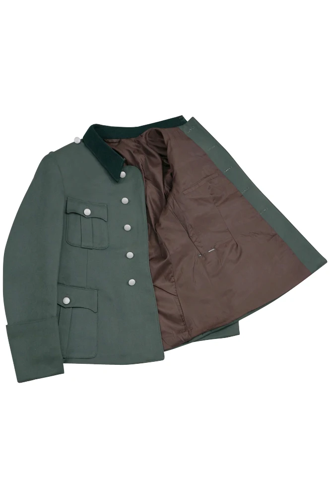 GUDC-017 WWII German Elite M36 officer Gabardine service tunic Jacket