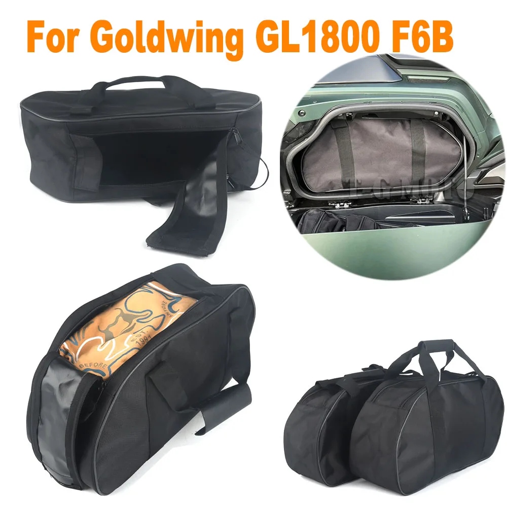 

Goldwing GL1800 Motorcycle Accessories Side Luggage Bags Black Inner Bags For Honda Gold wing GL1800 F6B GL 1800 2018 - 2024