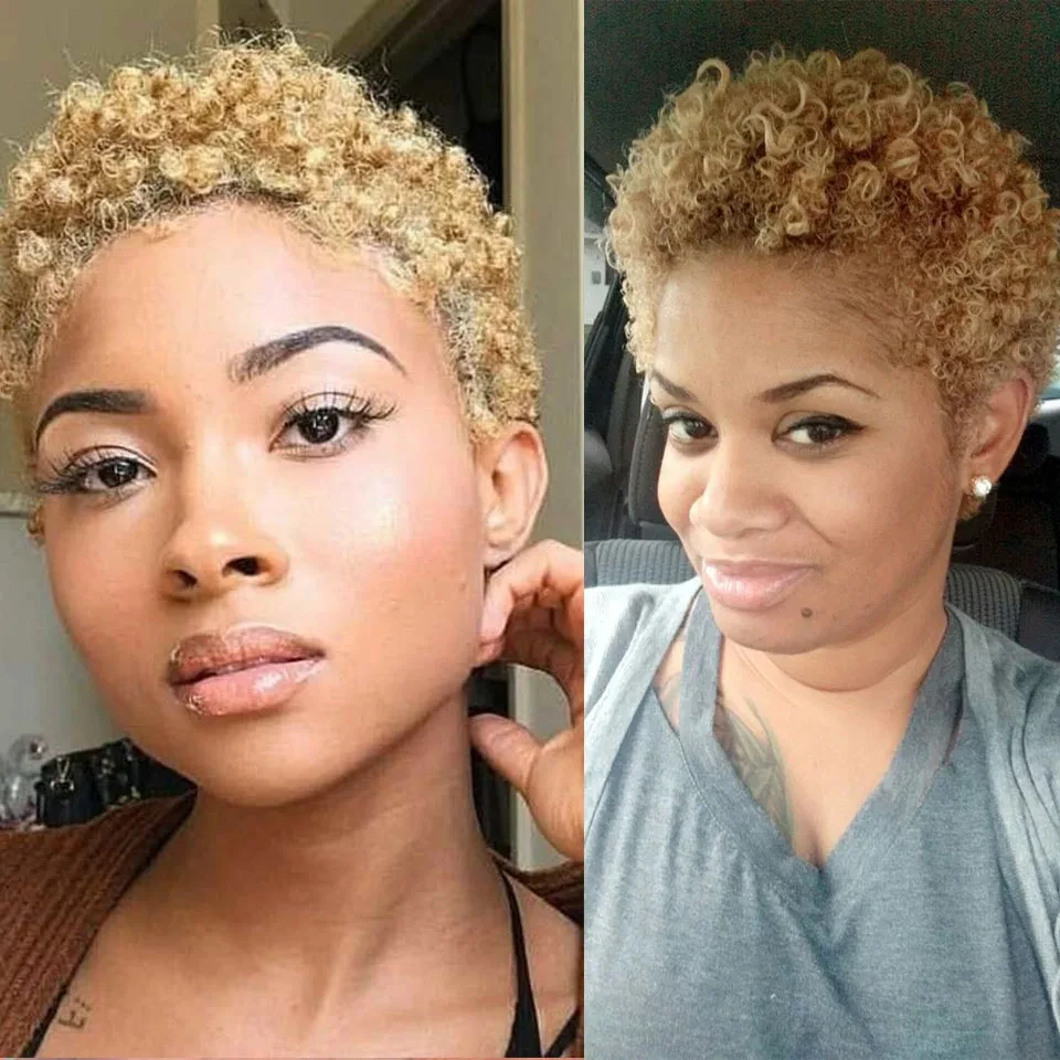 

Кудрявый парик, человеческие волосы, короткий кудрявый парик фея, пушистый афро кудрявый парик Боб с челкой, бразильские человеческие волосы Remy, парики для женщин, машина