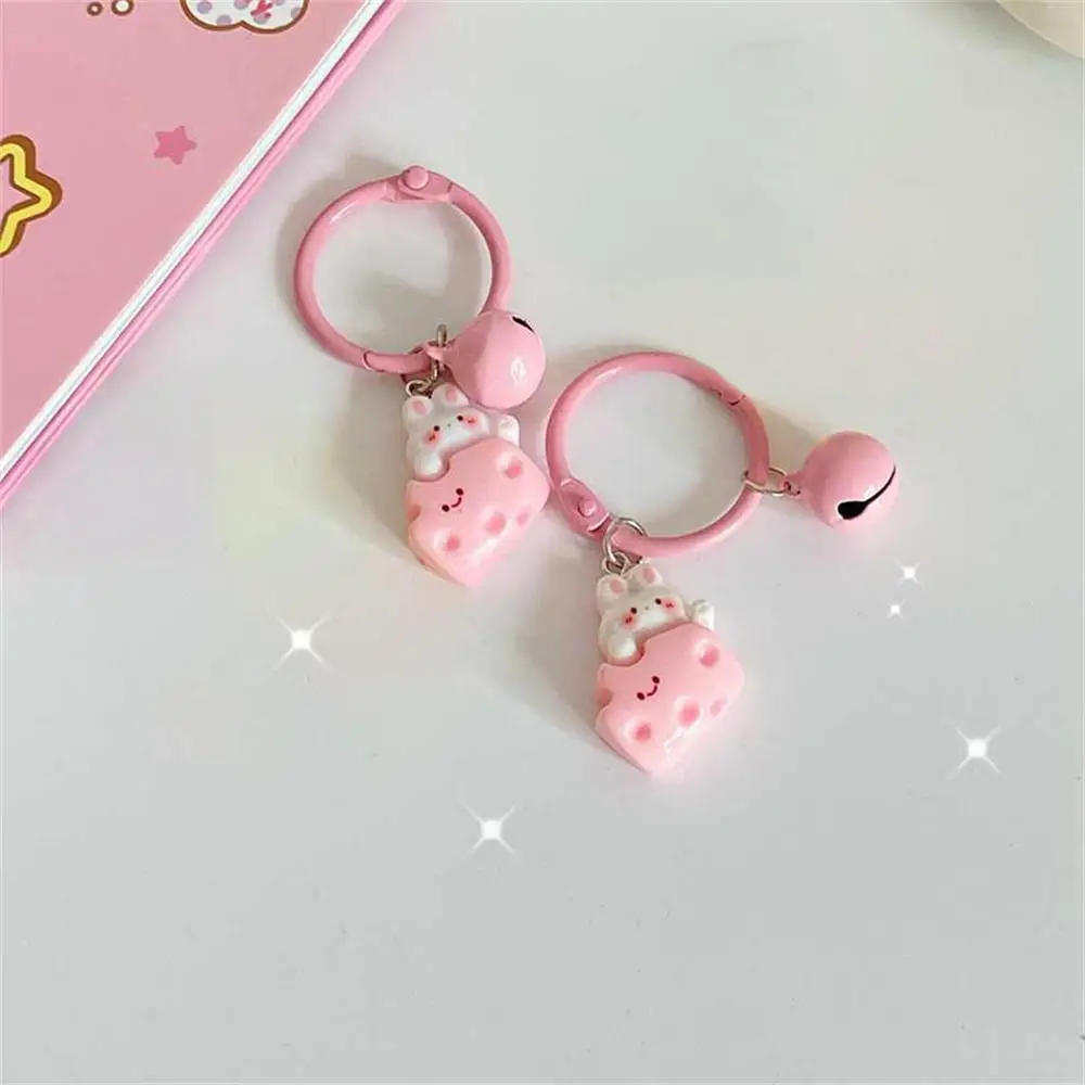 Cute Keychain School Bag Pendant Personalized Gift Durable Key Hooks Cartoon Bunny Keychain Exquisite Workmanship Key Chain Cute