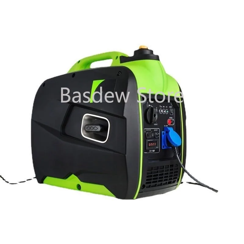 Portable Inverter Generator Gas Powered Carbohydrate Compatible with 2000W