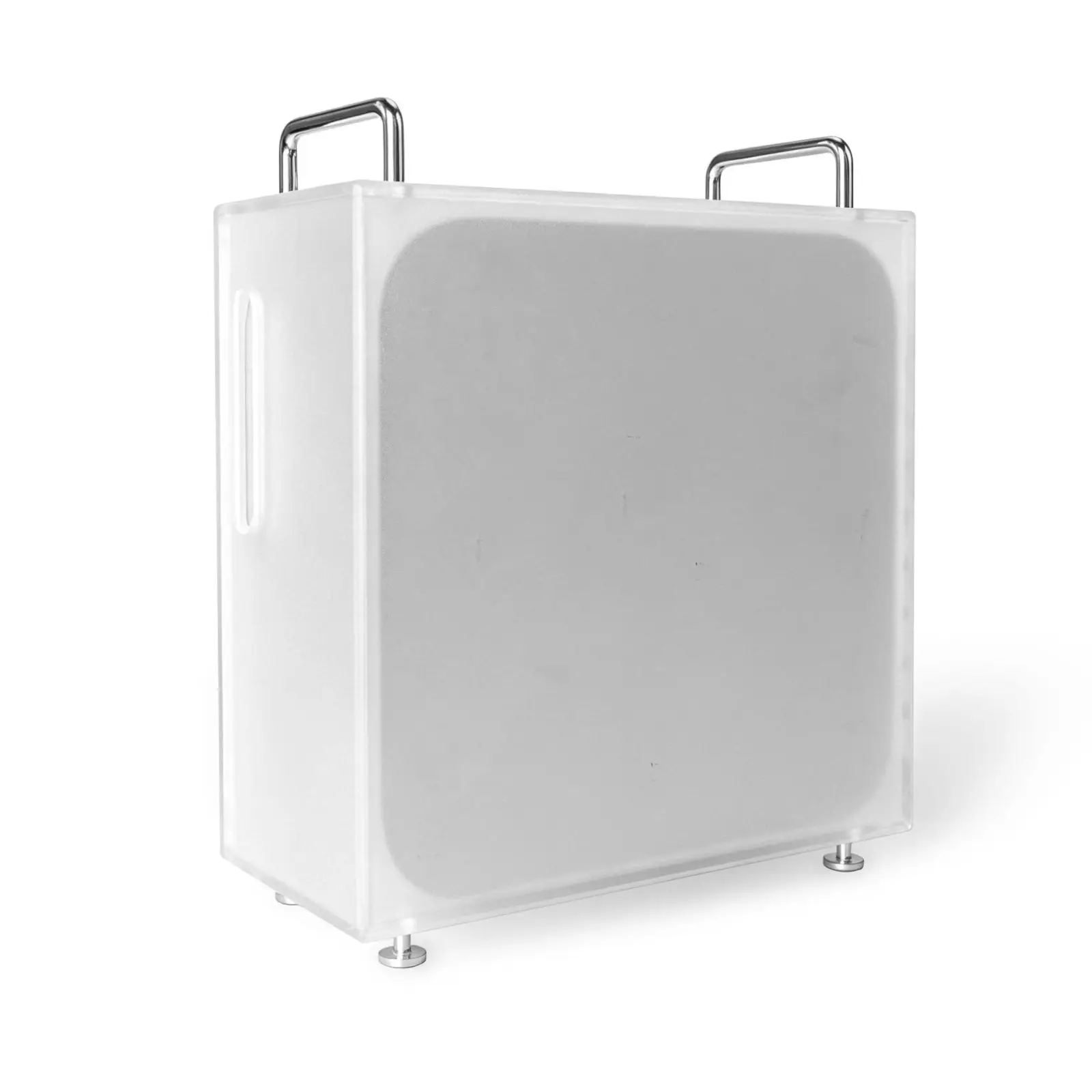 Frosted Acrylic Vertical Stand Case for Studio M1/M2/M4 Ultra Magnetic Side Cover Cooling Ventilation Anti Scratch Dustproof