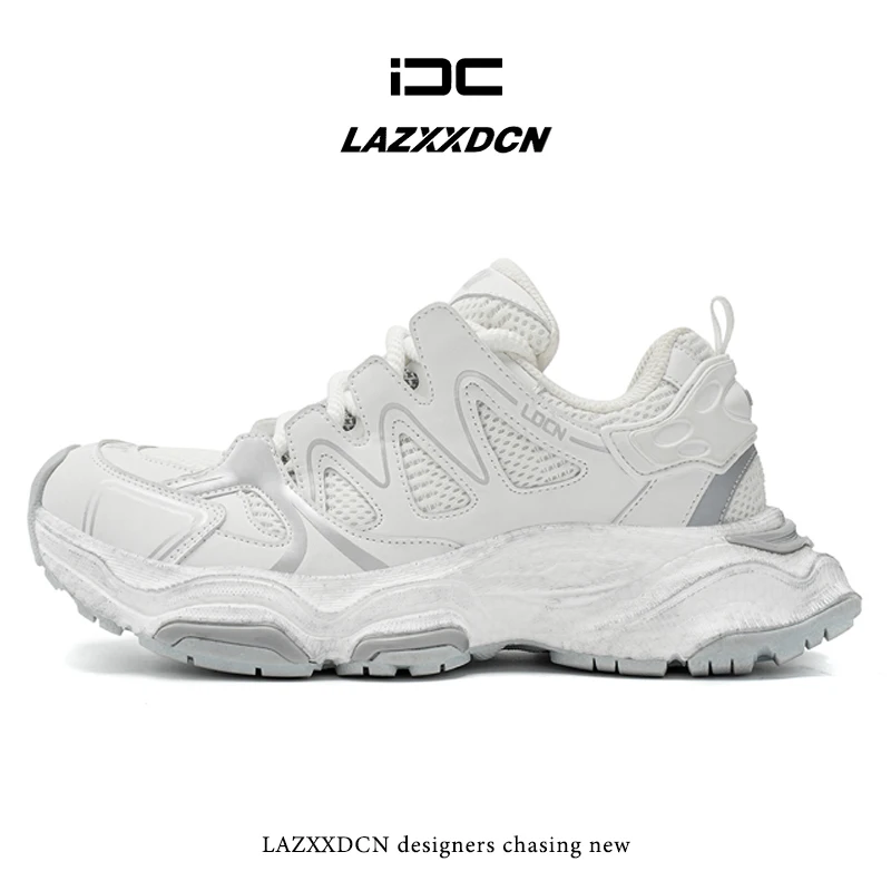 LAZXXDCN-Zapatillas de correr clásicas para hombre y mujer, zapatos deportivos de suela gruesa de diseñador, originales, Harajuku, transpirables,