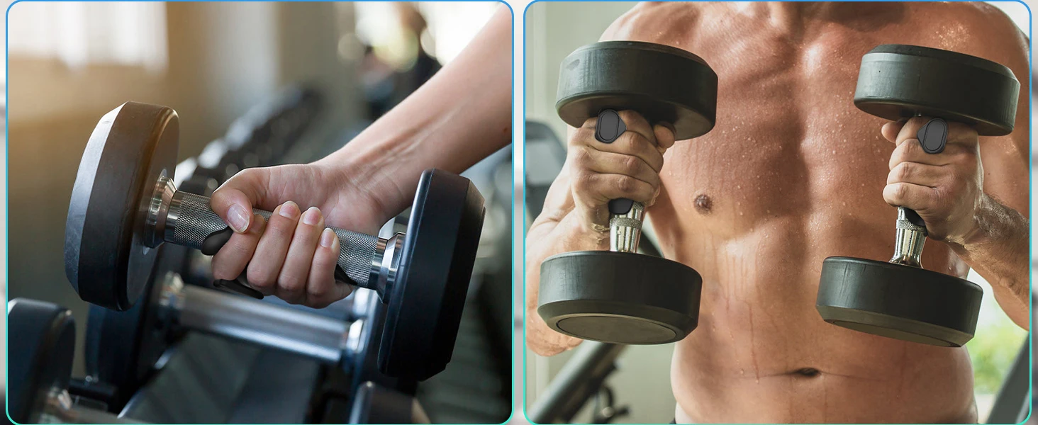 black workout grip