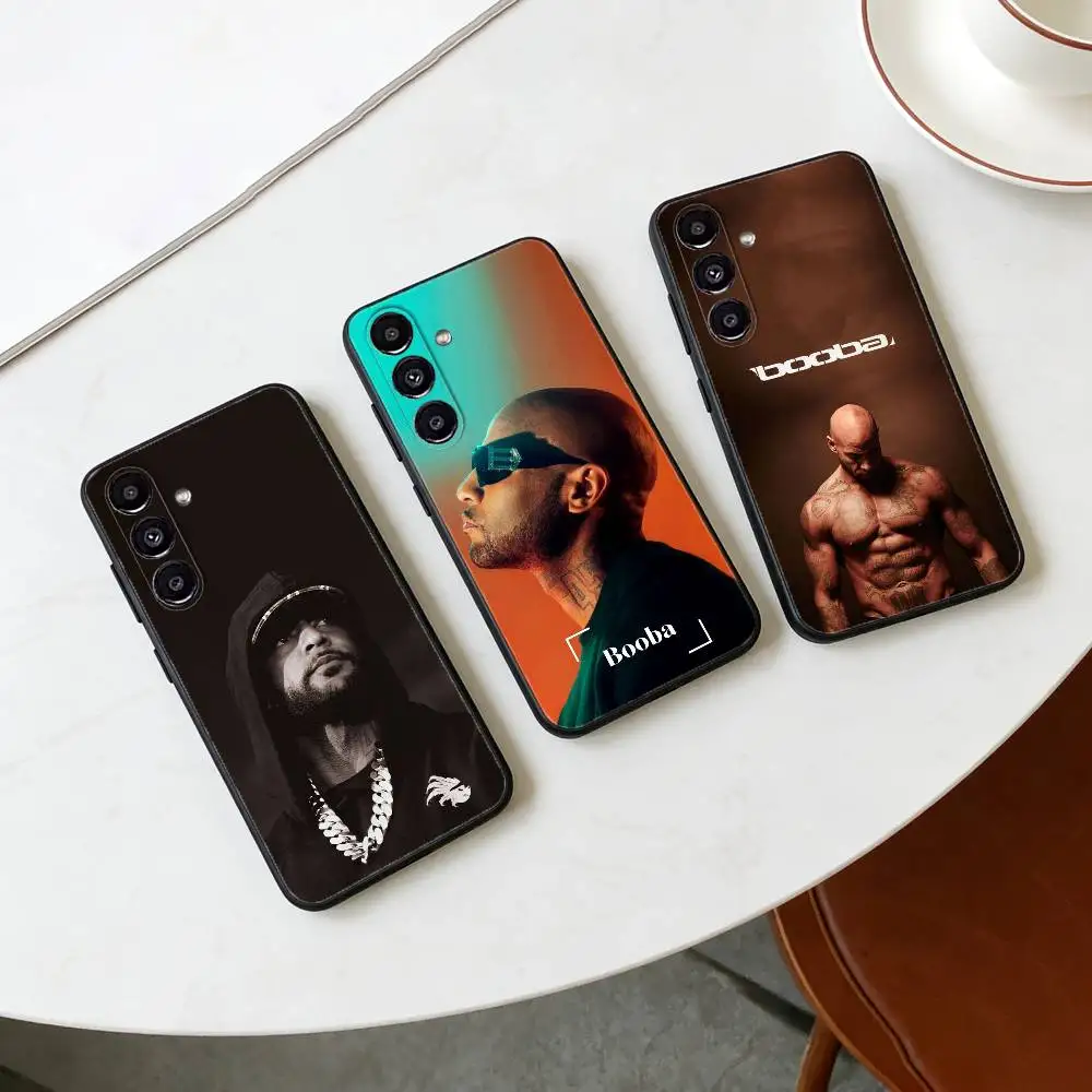 

French Rapper Booba Phone Case For Samsung Galaxy A20,21s,22,31,32,52,53,72,73,80,91 Soft Black Shell
