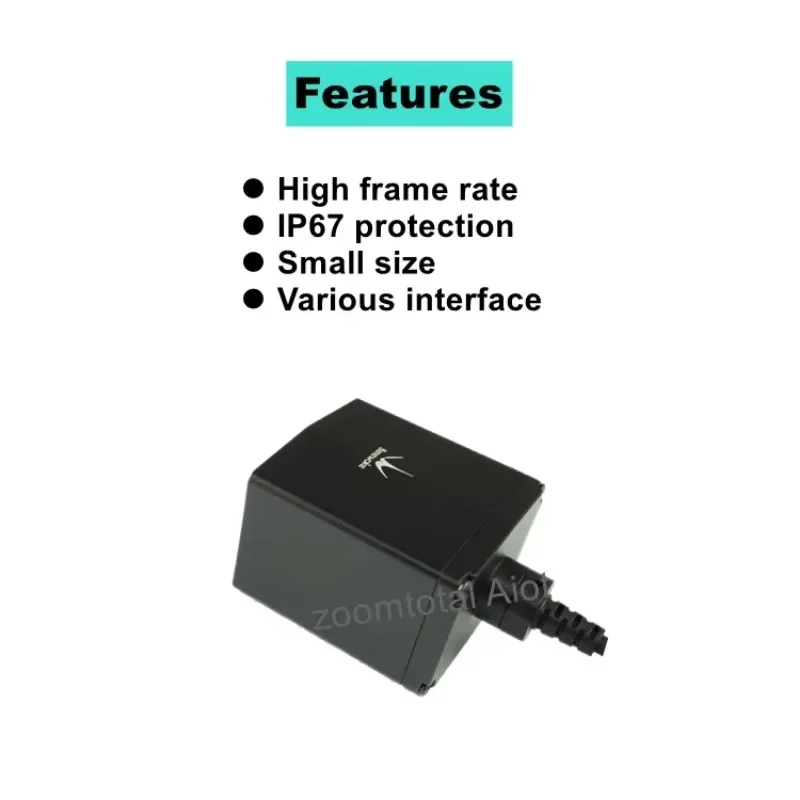 TF03-100 para evitar colisiones de vehículos/anvertencia de seguridad 100m LiDAR de grado Industrial ambiente de luz fuerte lluvia/niebla/nieve
