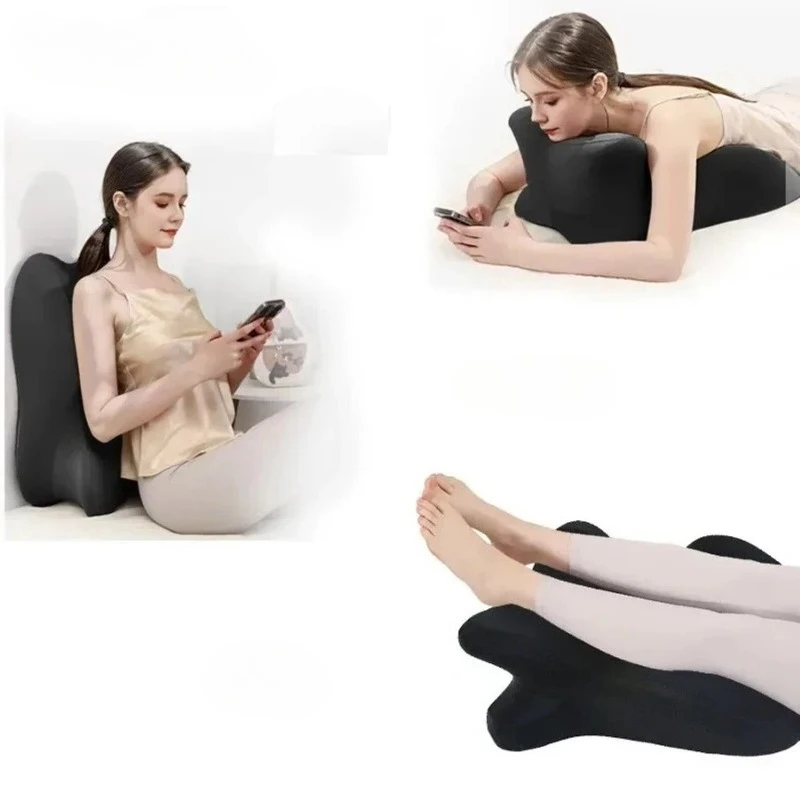Multifunctional Bed Pillow, Prone‑Sleep Headrest for Mobile Phone Playing, Couple Head Cushion, Lumbar Back Support Pillow
