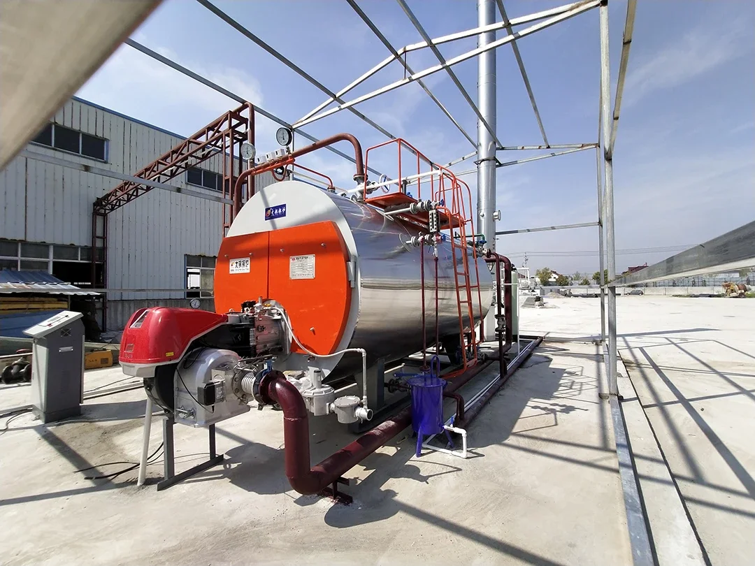 0.7MW-14MW Horizontal Fuel Gas Hot Water Boiler School/Shopping Mall/Residential District Heating Industrial Equipment Fire Tube