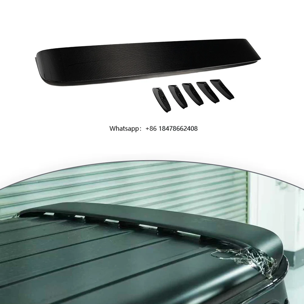 

2025 New G Class W465 580 Original Dry Carbon Rear Wing G450 G500 G550 G63 W465 Rear Duck Spoiler Black Carbon Tail Wing
