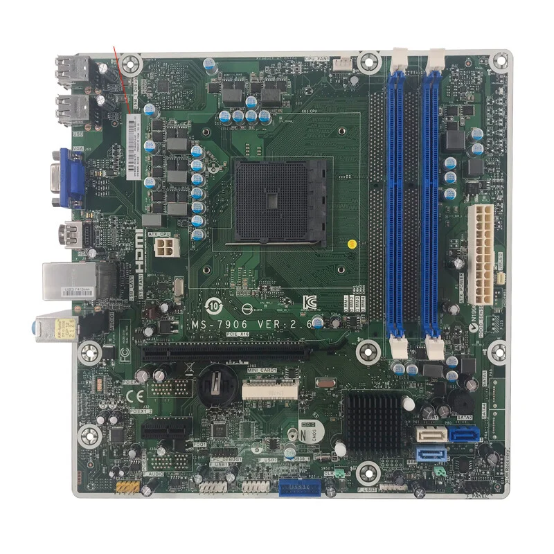 

FOR HP MS-7906 see: 2.6 A88 Motherboard 808920-002 MS-7906: 2.6 FM2