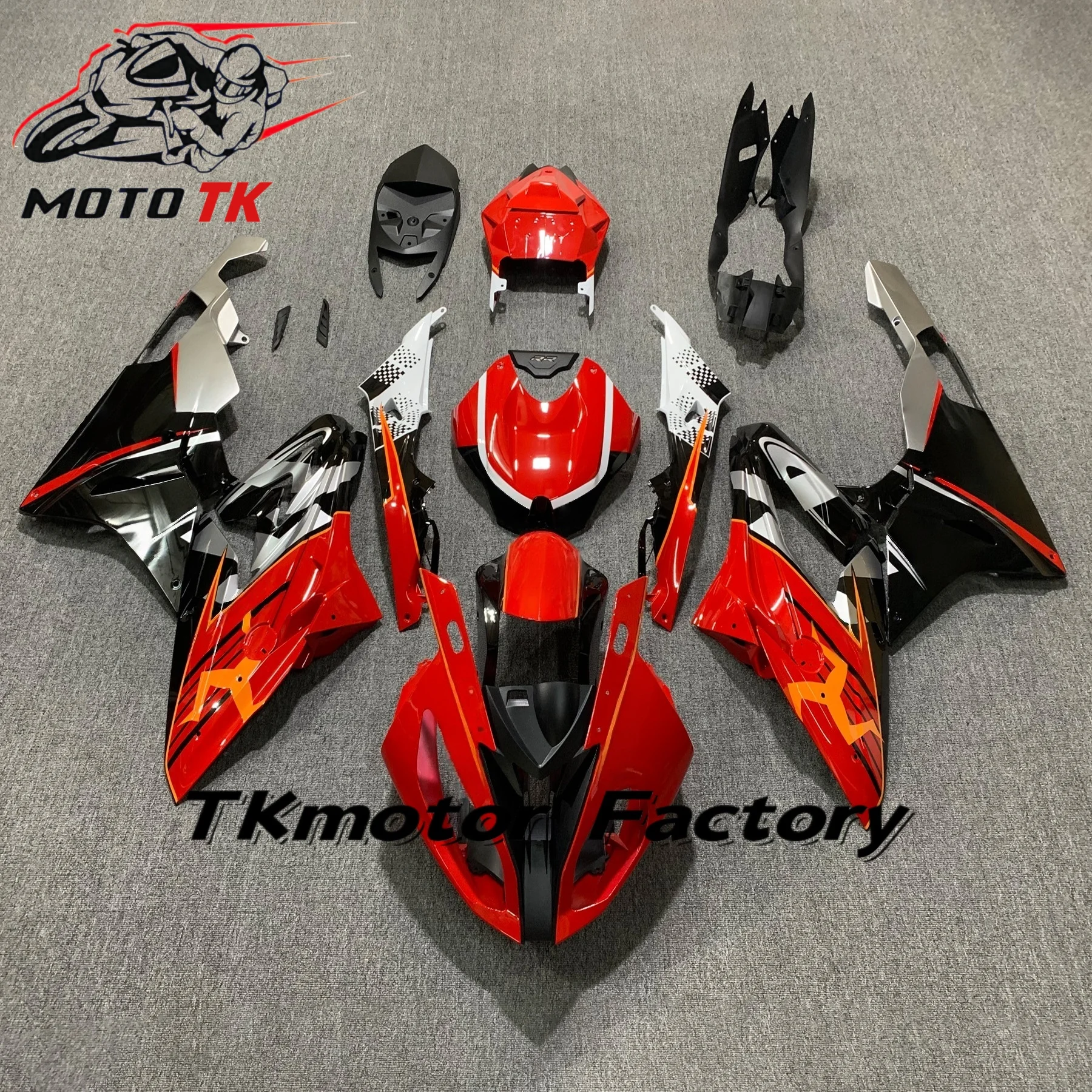 The New ABS Fairing is Suitable The Motorcycle For BMW S1000RR 2015, 2016, 2017, 2018 Body kit Fluorescent Yellow